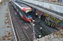 Unfall zwischen zwei KVB Bahnen Koeln Hoehenhaus Im Weidenbruch P101